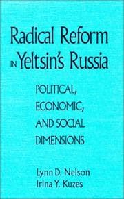 Tapa de Radical reform in Yeltsin's Russia