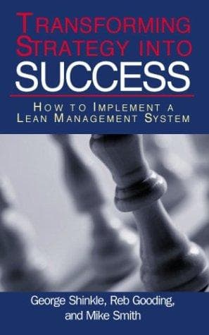 Tapa de Transforming strategy into success
