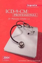 Tapa de ICD 9 CM Professional for Physicians, Volumes 1 & 2, 2004