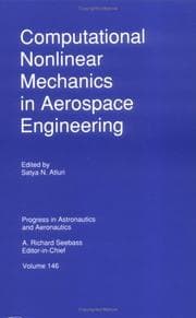 Tapa de Computational nonlinear mechanics in aerospaceengineering