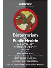Tapa de Bioterrorism and public health