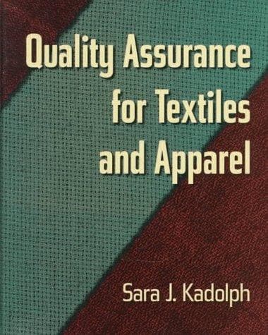 Tapa de Quality assurance for textiles and apparel