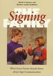 Tapa de The signing family