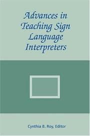 Tapa de Advances in Teaching Sign Language Interpreters (The Interpreter Education Series, Vol. 2)