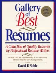 Tapa de Gallery of best resumes