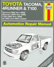 Tapa de Toyota Tacoma, 4Runner & T100 automotive repair manual