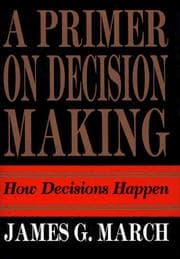 Tapa de A primer on decision making