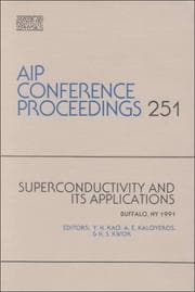 Tapa de Superconductivity and its applications