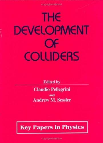 Tapa de The development of colliders