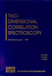 Tapa de Two Dimensional Correlation Spectroscopy