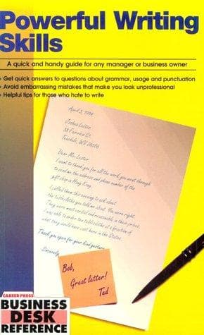 Tapa de Powerful writing skills