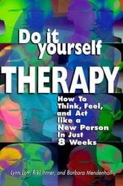Tapa de Do-it-yourself therapy