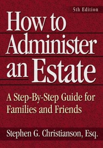 Tapa de How to administer an estate