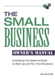 Tapa de The Small Business Owner's Manual