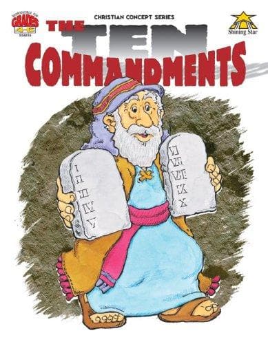 Tapa de Ten Commandments Grades 4-6