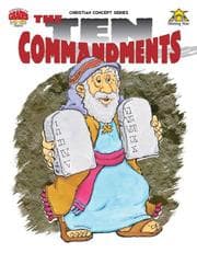 Tapa de Ten Commandments Grades 4-6