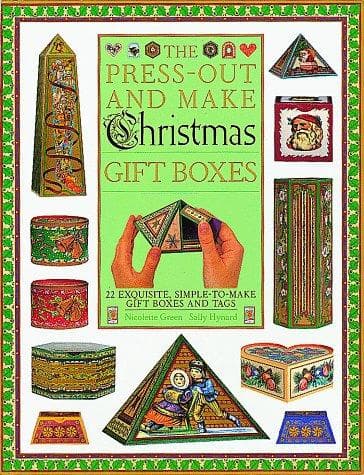 Tapa de Press Out Christmas Gift Boxes