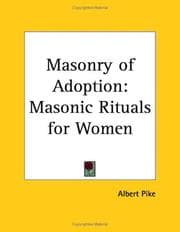 Tapa de Masonry of Adoption