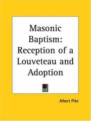 Tapa de Masonic Baptism