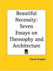 Tapa de The Beautiful Necessity