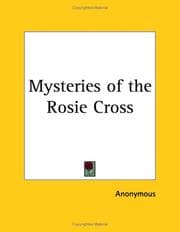 Tapa de Mysteries of the Rosie Cross