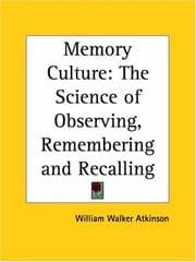 Tapa de Memory Culture
