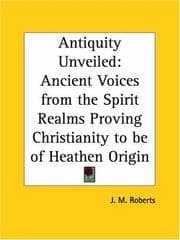 Tapa de Antiquity Unveiled