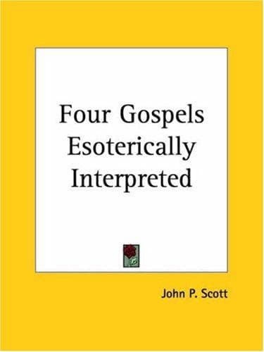 Tapa de Four Gospels Esoterically Interpreted