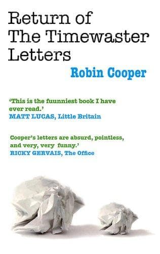 Tapa de Return of the Timewaster Letters