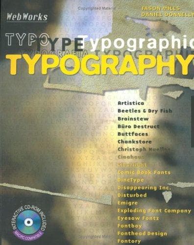 Tapa de WebWorks typography