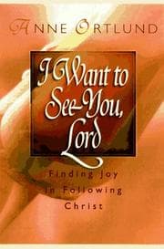 Tapa de I want to see you, Lord