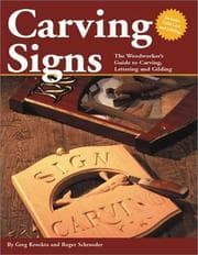 Tapa de Carving Signs