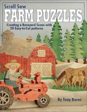 Tapa de Scroll Saw Farm Puzzles