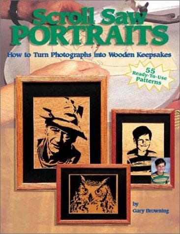 Tapa de Scroll Saw Portraits