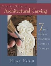 Tapa de Complete Guide to Architectural Carving