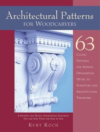 Tapa de Architectural Patterns for Woodcarvers