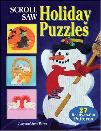 Tapa de Scroll saw holiday puzzles
