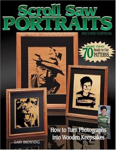 Tapa de Scroll Saw Portraits