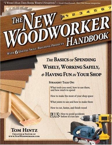Tapa de The New Woodworker Handbook