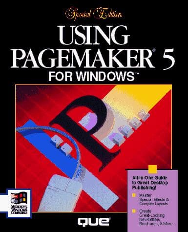 Tapa de Using PageMaker 5 for Windows