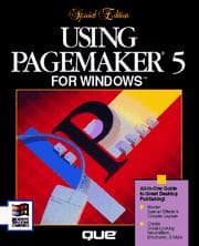 Tapa de Using PageMaker 5 for Windows