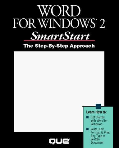 Tapa de Word for Windows Smartstart