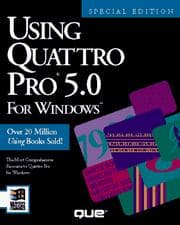 Tapa de Using Quattro Pro 5.0 for Windows