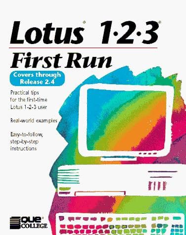 Tapa de Lotus 123 (First Run Covers Through Release 2.4)