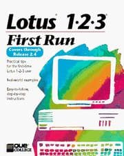 Tapa de Lotus 1-2-3 first run