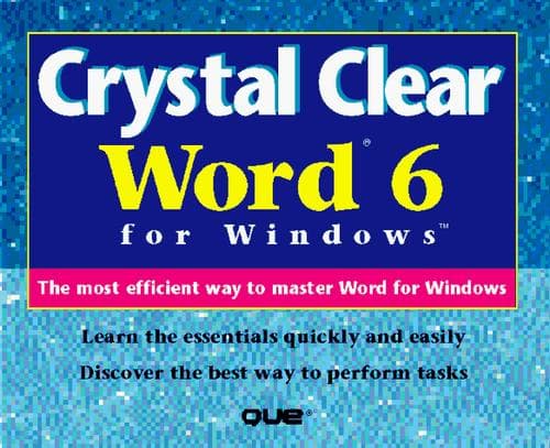 Tapa de Crystal clear Word