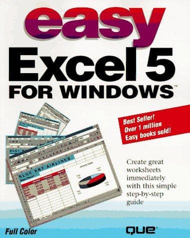 Tapa de Easy Excel 5 for Windows