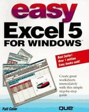 Tapa de Easy Excel 5 for Windows