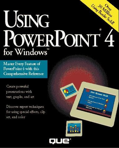 Tapa de Using PowerPoint 4 for Windows