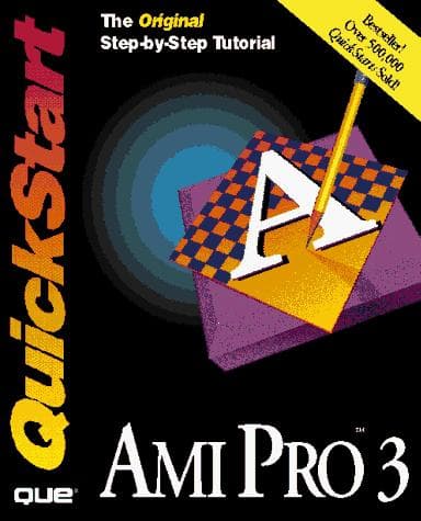 Tapa de Ami pro 3 quickstart